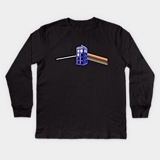 Dark Side of the Universe Kids Long Sleeve T-Shirt